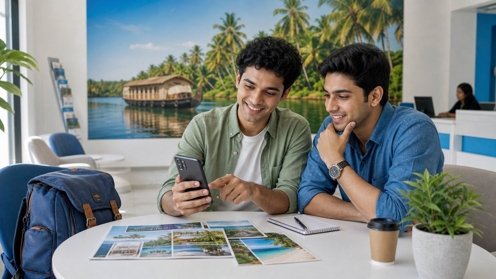 Share travel offers from home